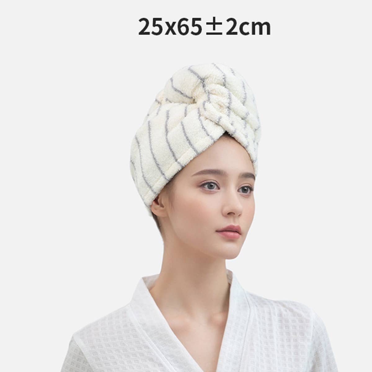 CWMM8337_NEW THICK ABSORBENT DRY HAIR SHOWER CAP