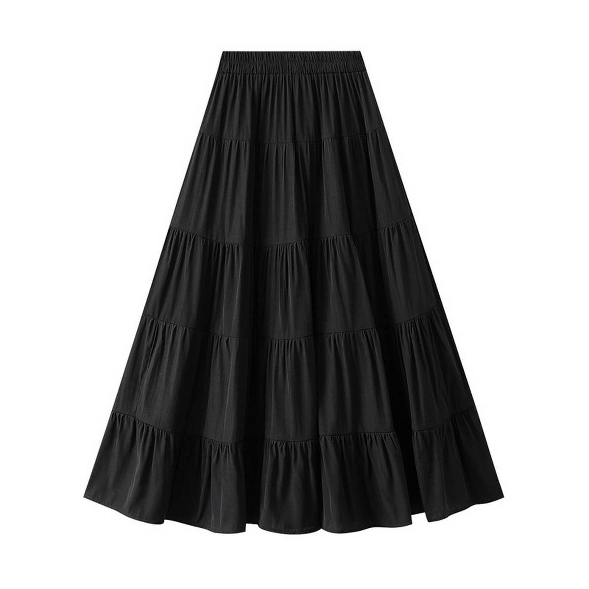GENTLE AND SWEET LONG-SLEEVED CAKE SKIRT