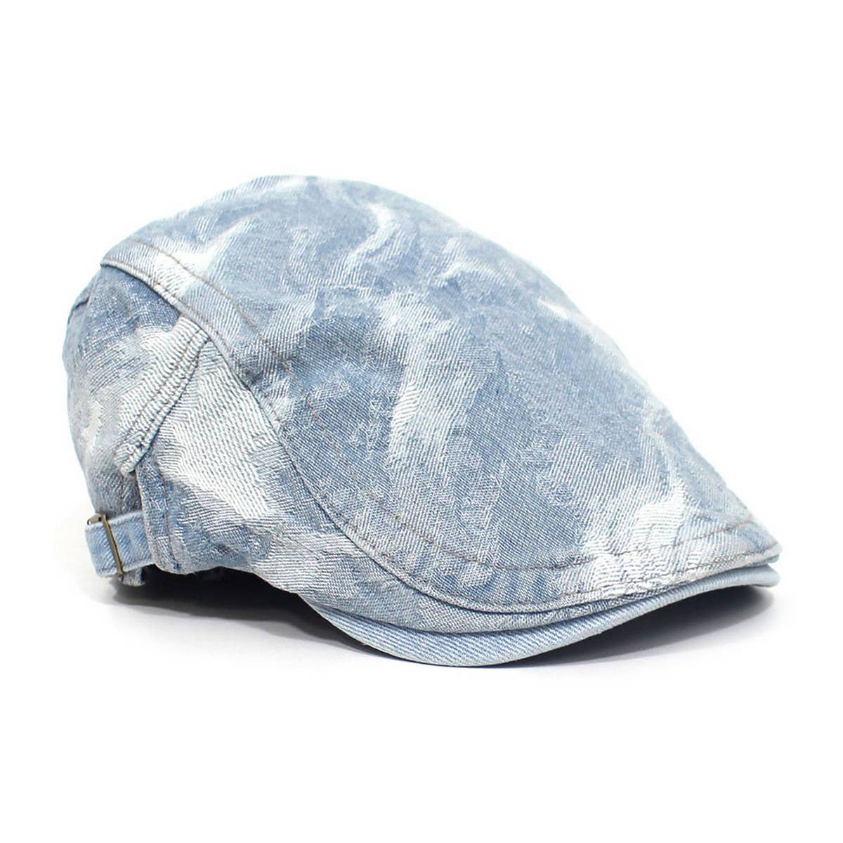 INK FASHION WASHED DENIM BERET_CWAB2922