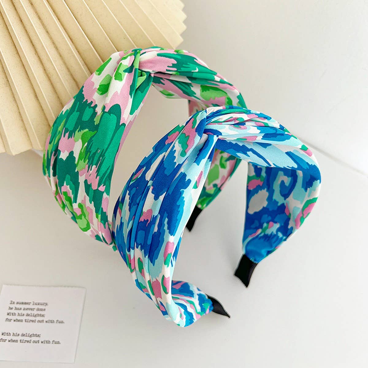 GEOMETRIC  VERSATILE PRINTED HEADBANDS_CWAHA1149