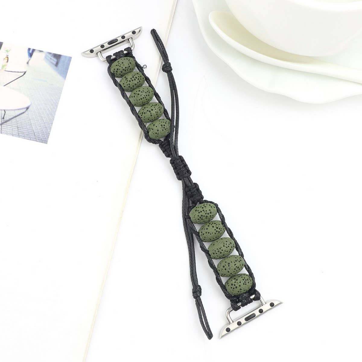 APPLE WATCH 7-1 VOLCANIC STONE STRAP_CWASC1545