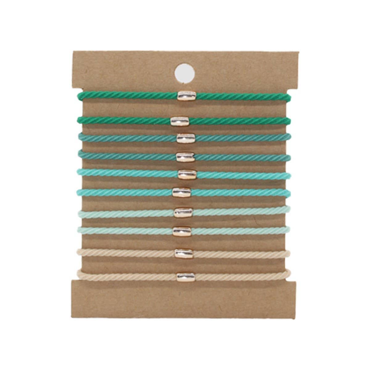 10-PIECE GRADIENT COLOR PALETTE HAIR SCRUNCHIES_CWAHA2717