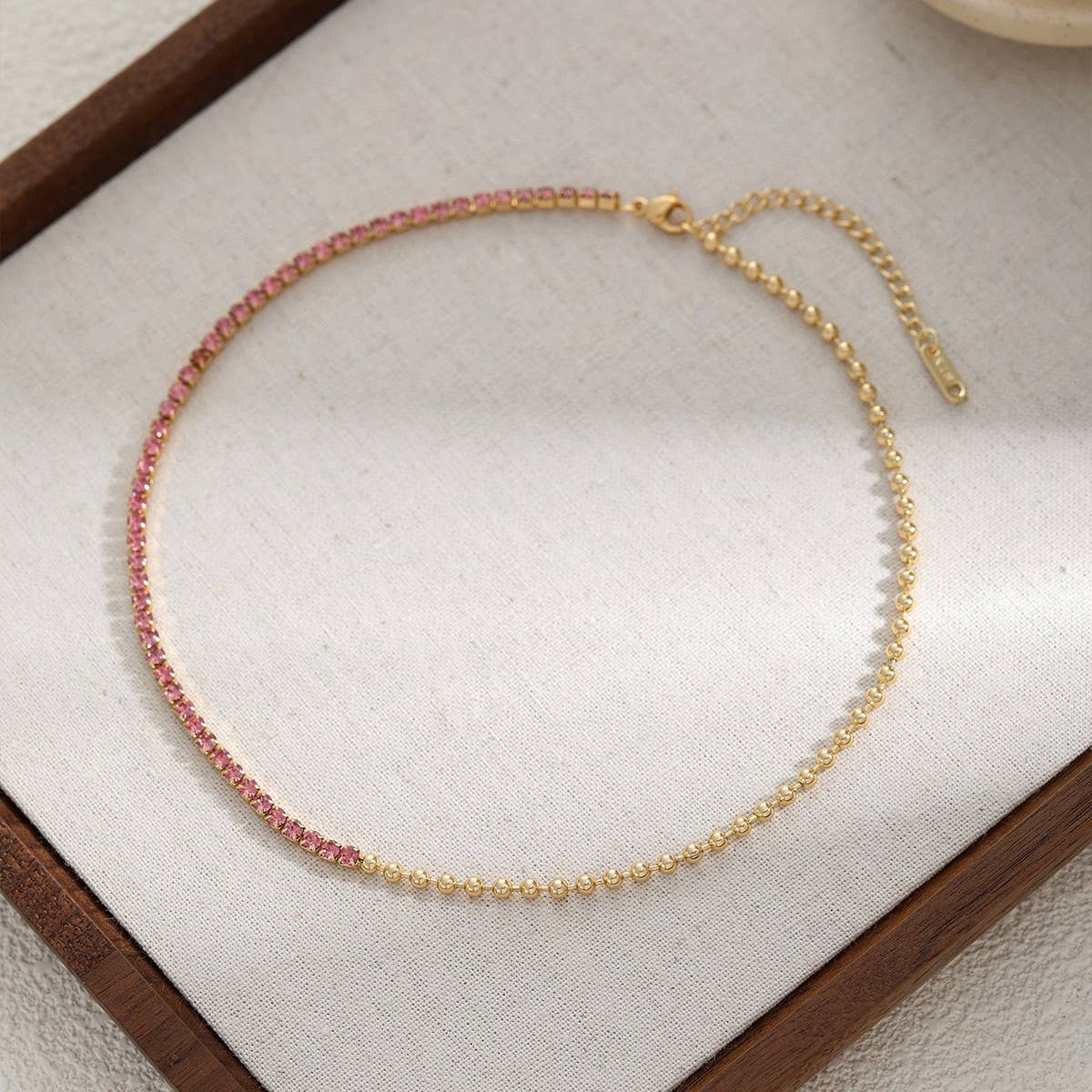 PERSONALIZED FASHION COLORFUL DIAMOND BRACELET_CWMM3740