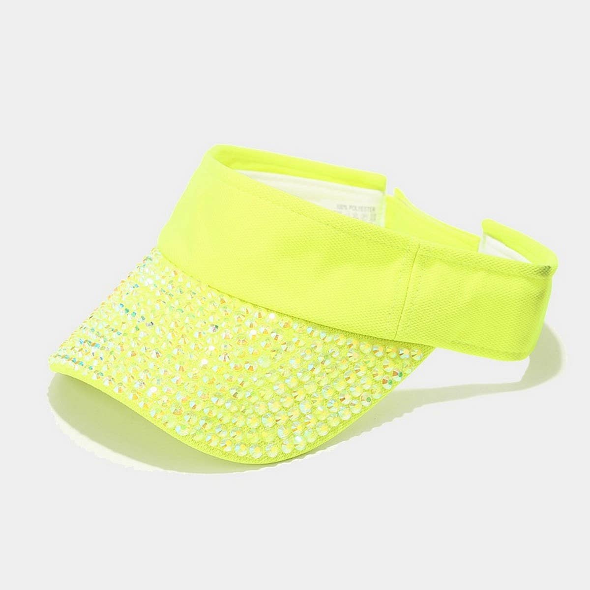 Rhinestone Visor Hat-Trendy Sunshade Baseball Cap_CWAH3291