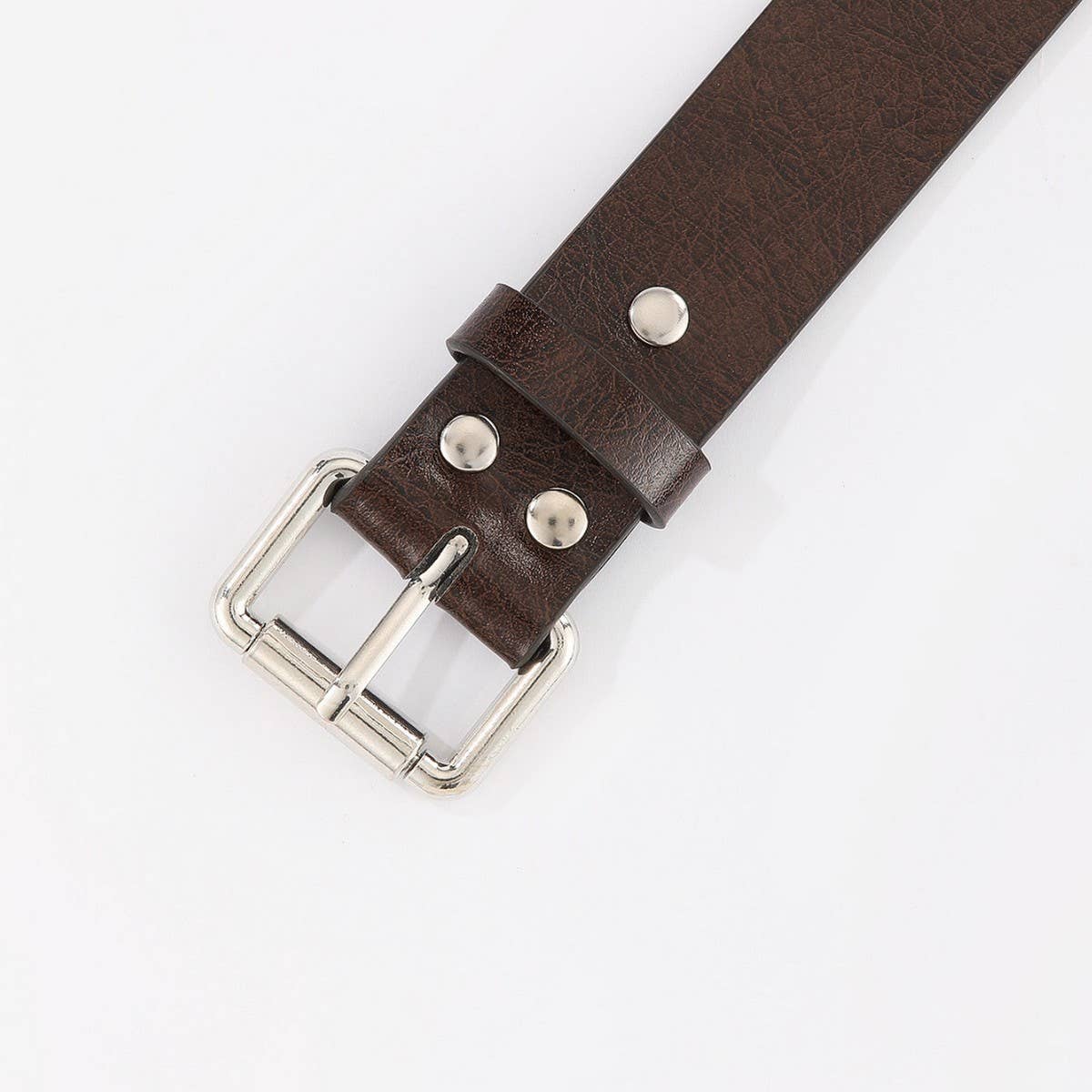 New Unisex Metal Buckle Vintage Casual Belt Jeans_CWABE1247