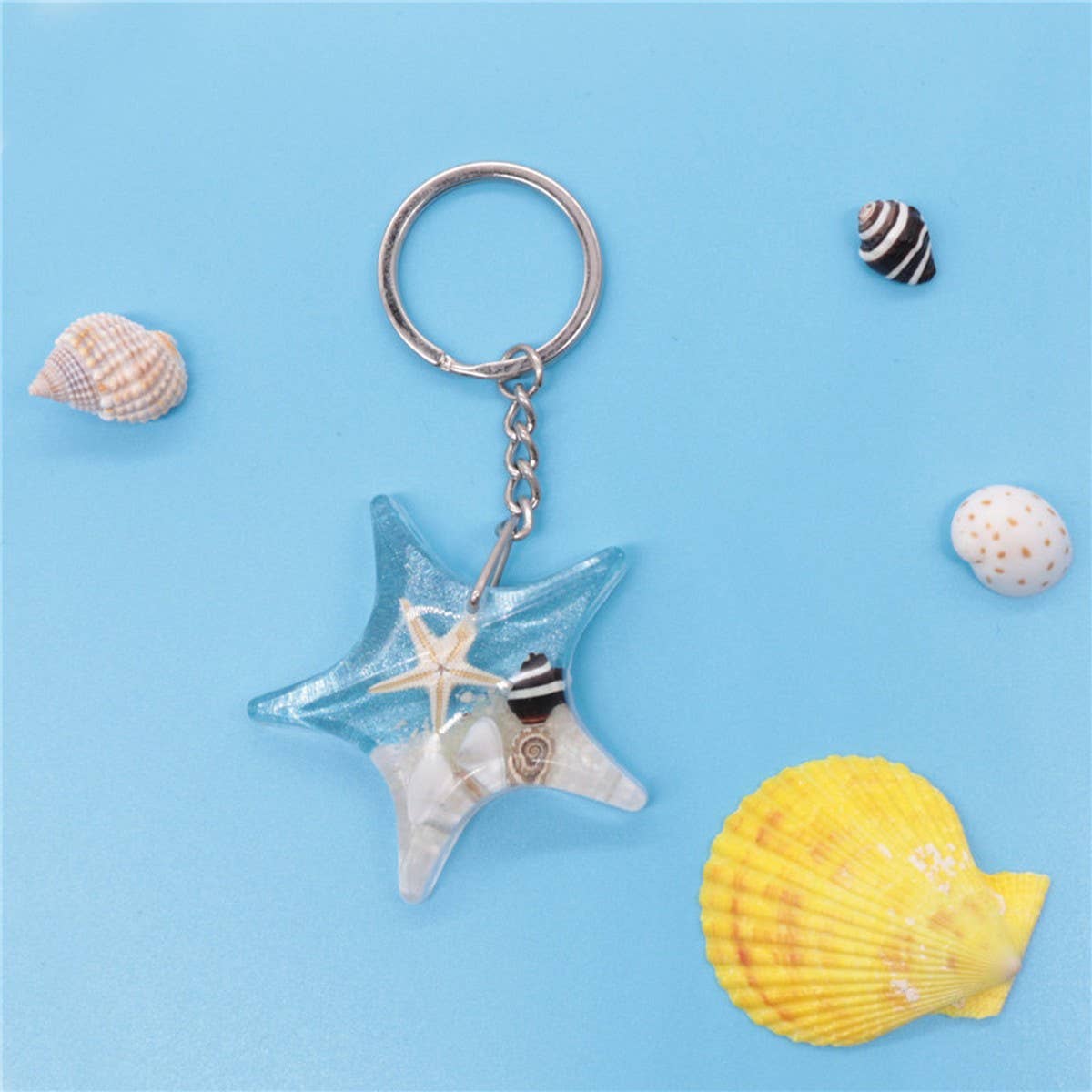 NEW STARFISH SOUVENIR KEYCHAIN CAR PENDANT_CWMM3702