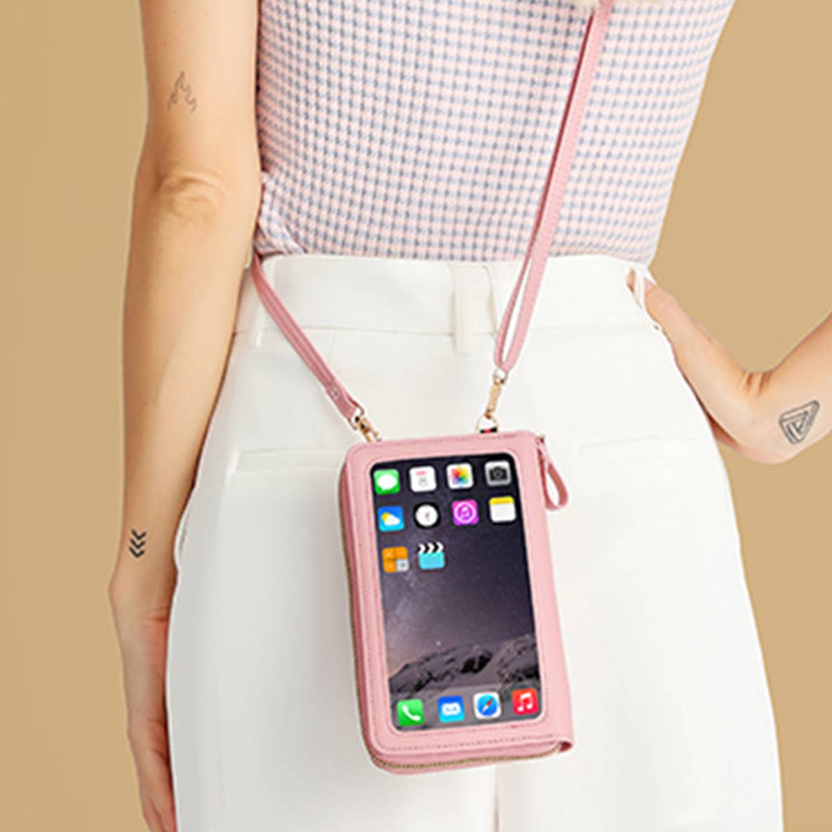 WOMEN MINI MOBILE PHONE BAG CROSSBODY BAG_CWAB1644