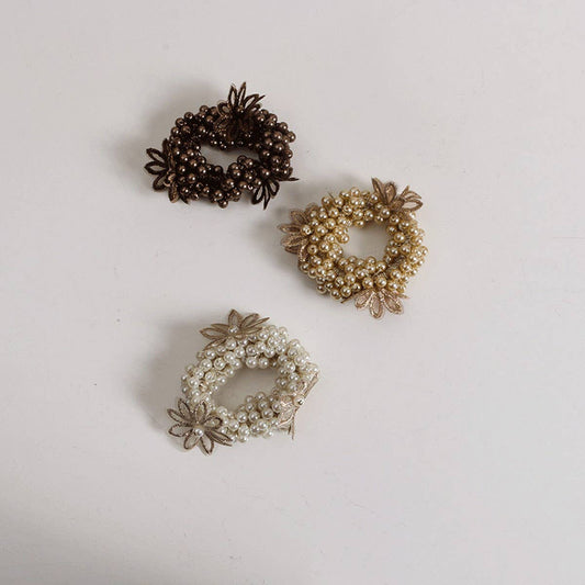 Boho Daisy Pearl Hair Band Cute Girl New Hair Tie_CWAHA6770