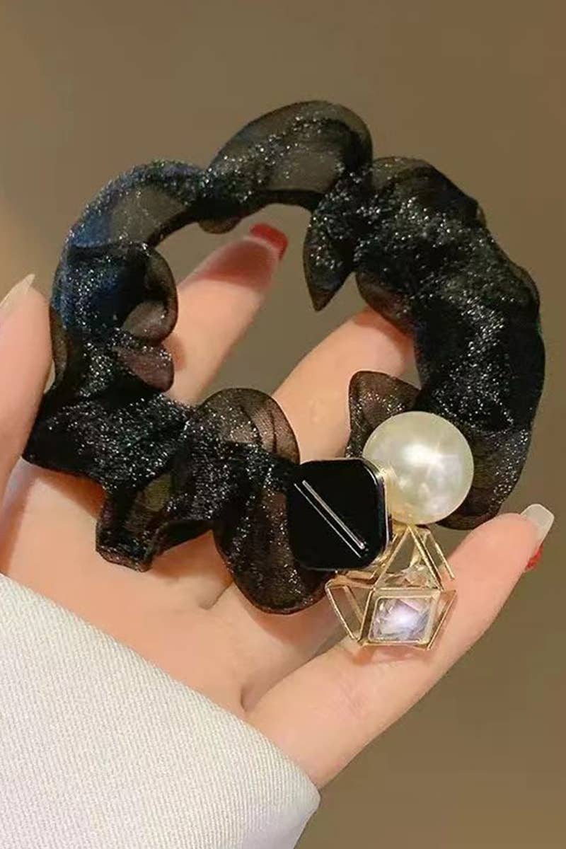 WOMEN HAIR TIE HEAD SCRUNCHIES PONYTAIL PILL HAIR_CWAHA0138