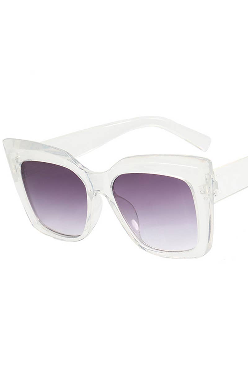CATS EYE BIG FRAME SUNGLASSES_CWASG0129