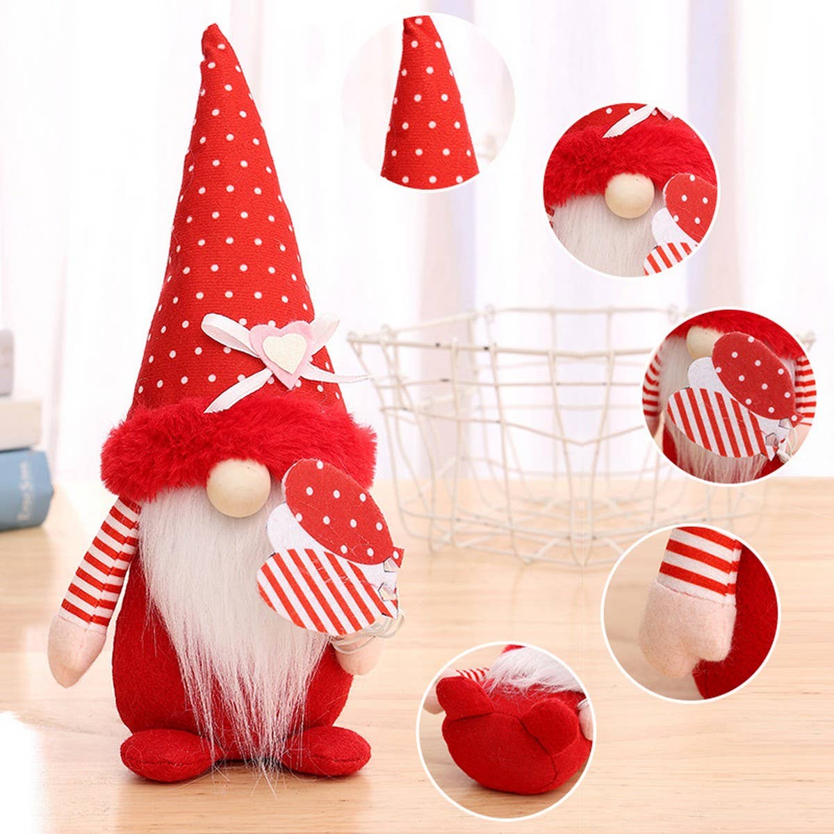 CWMM9524_MOTHER'S DAY BALLOON BOUQUET DWARF FACELESS DOLL