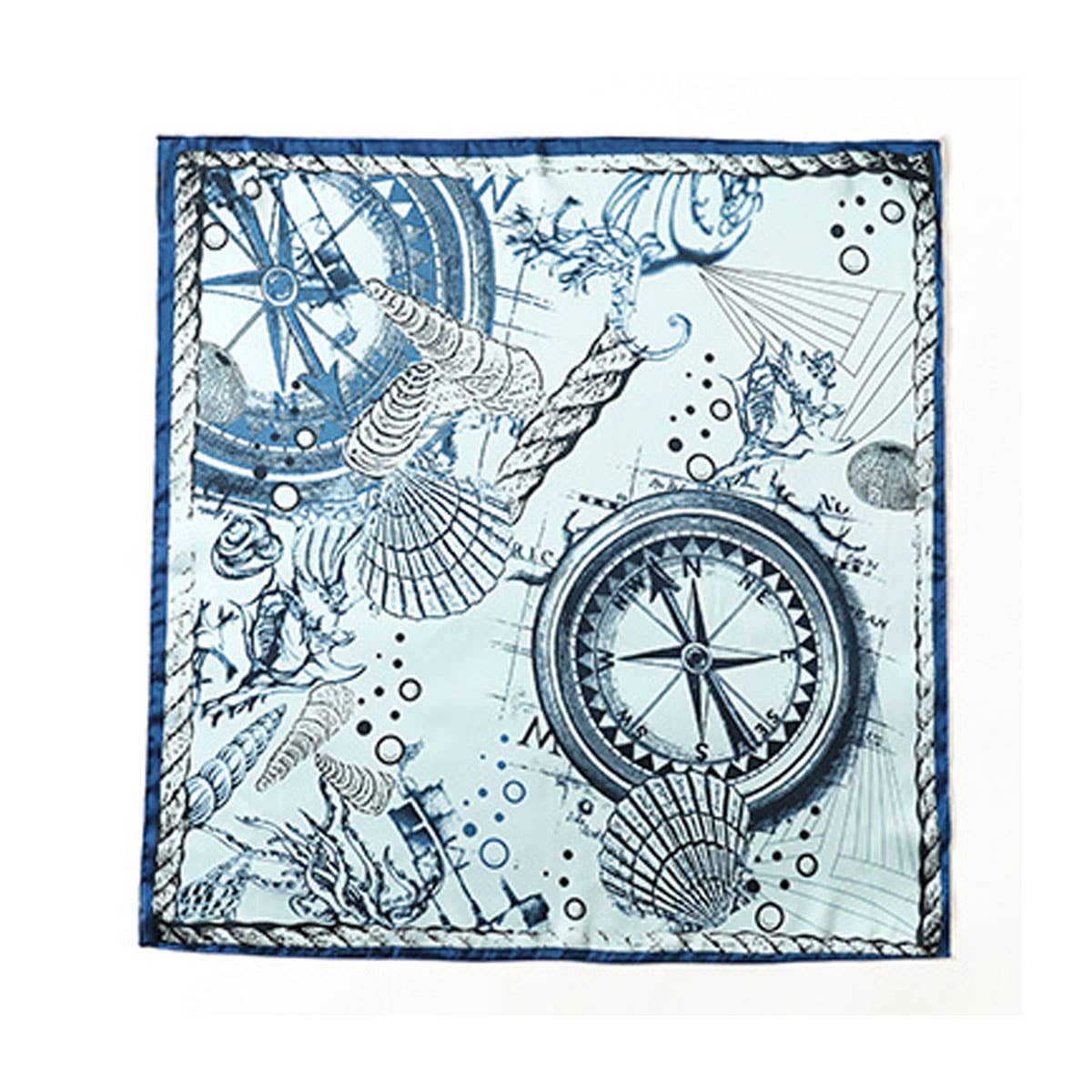 SILK FEELING SCARF MEDIUM SQUARE SATIN HEAD SCARF