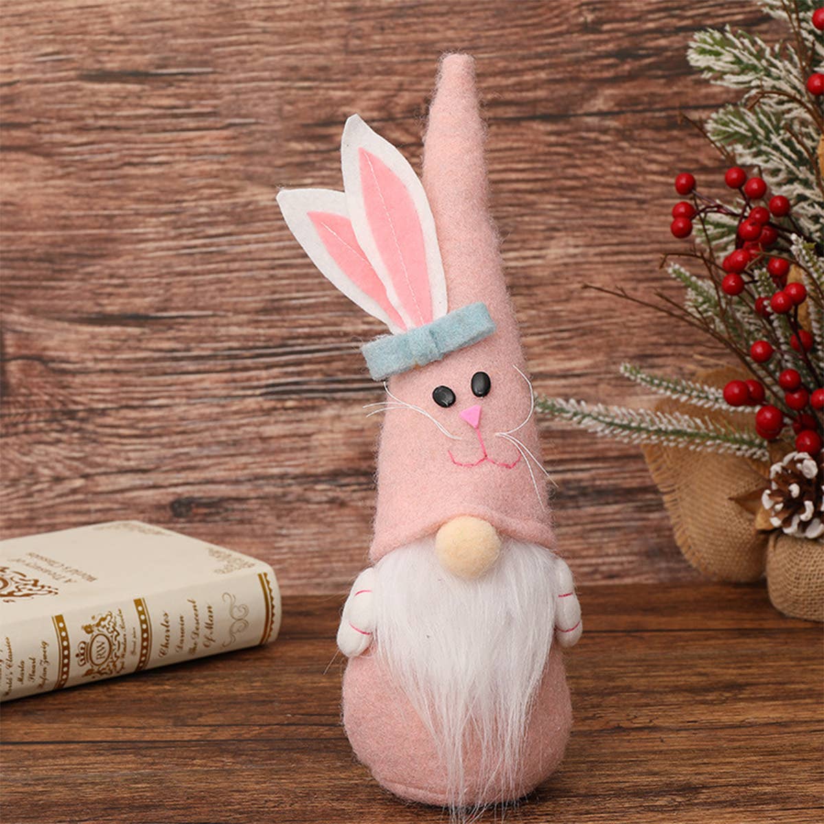 CWMM9491_EASTER CARTOON CUTE WHITE BEARD DOLL ORNAMENTS