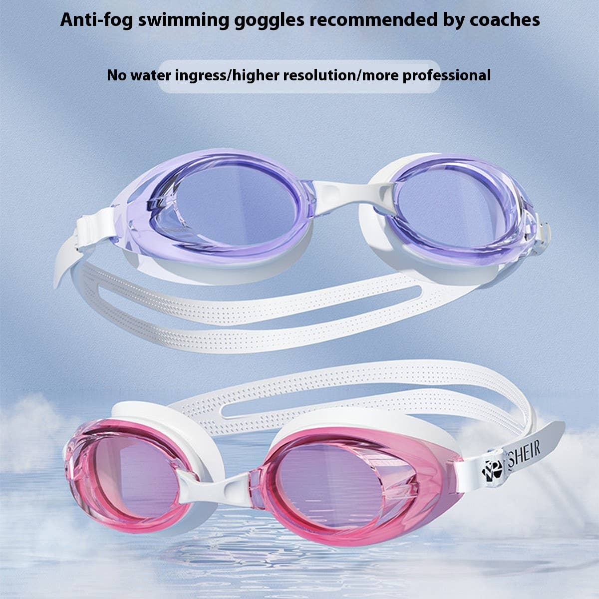 HD Anti-Fog Swim Goggles for Men & Women ? Adult