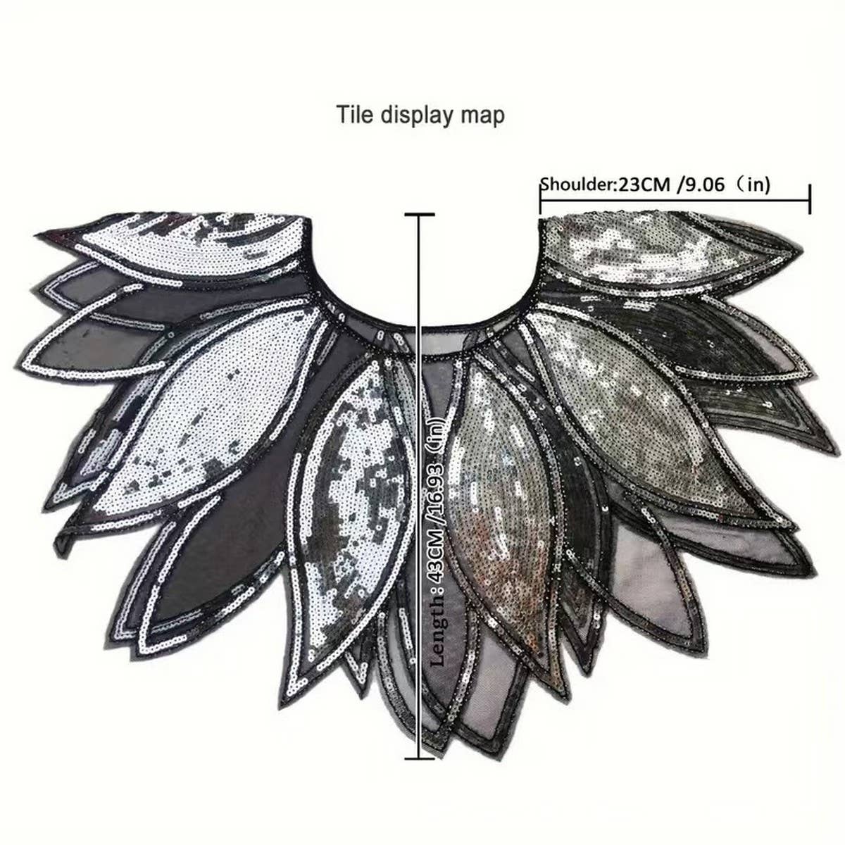 Vintage Beaded Sequin Cape ? Evening Dress Wrap