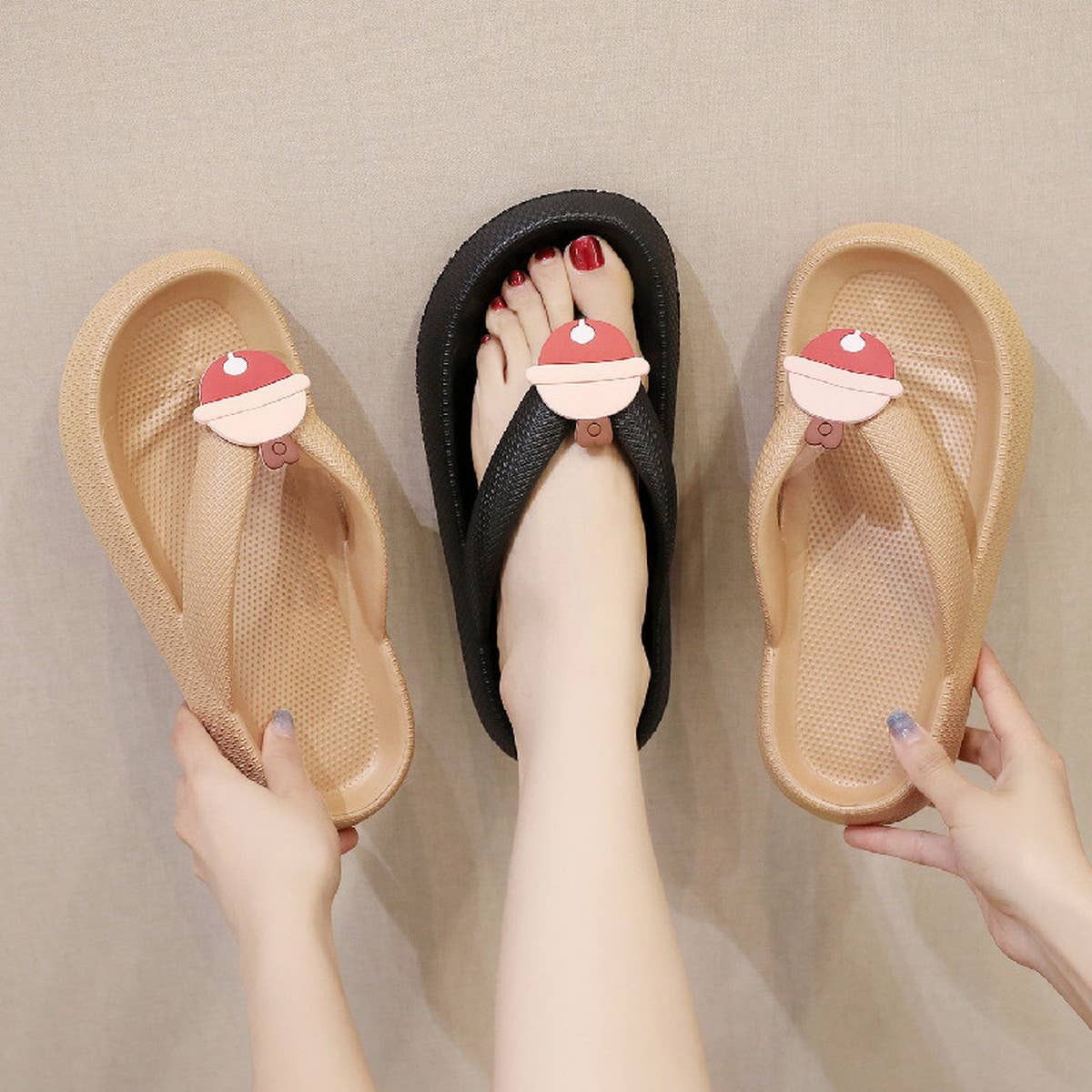 CUTE FLIP-FLOP SANDALS FOR HOME USE_CWSHS0749