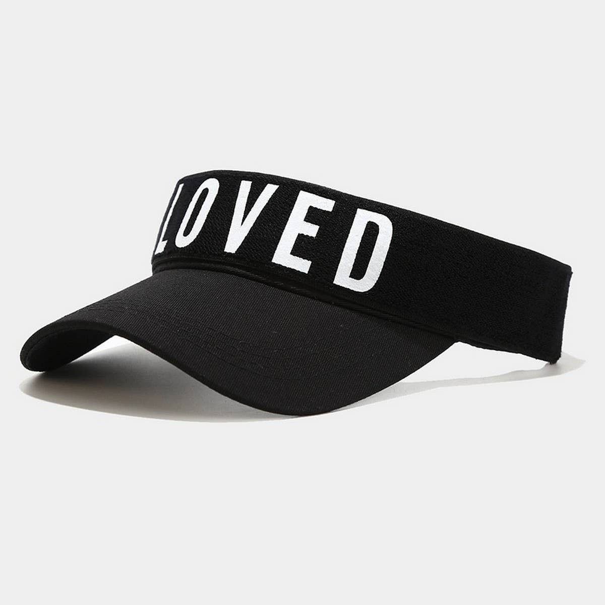 LOVED Printed Visor Cap -Summer Breathable Sun Hat_CWAH3312