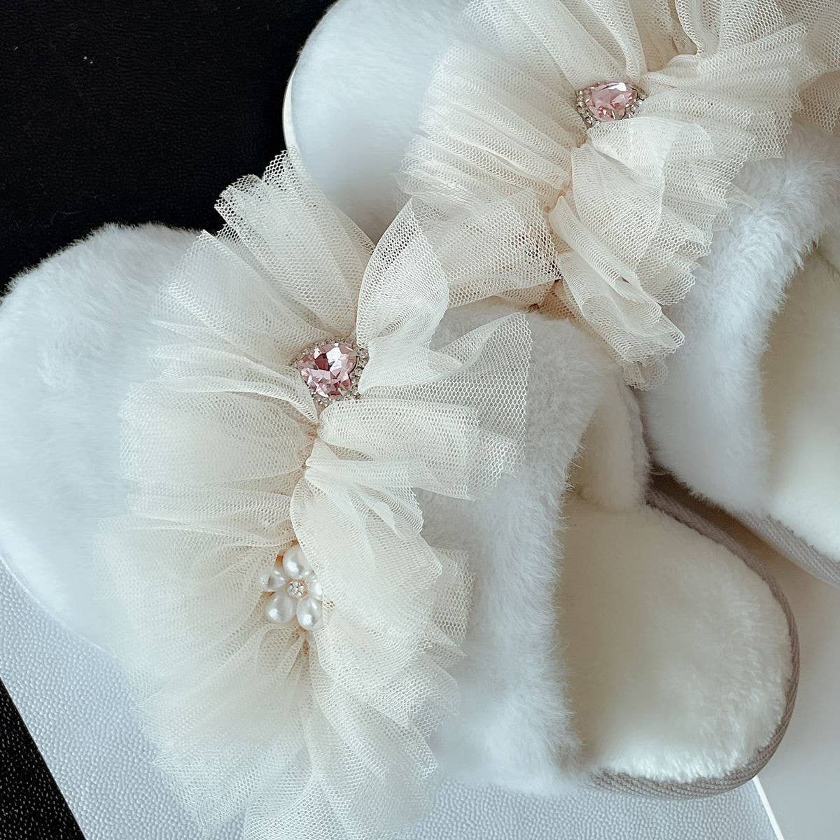 CUTE PRINCESS HOME COTTON SLIPPERS FOR WOMEN