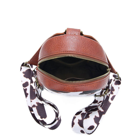 VINTAGE PRINT WESTERN SHOULDER BAG_CWAB2585