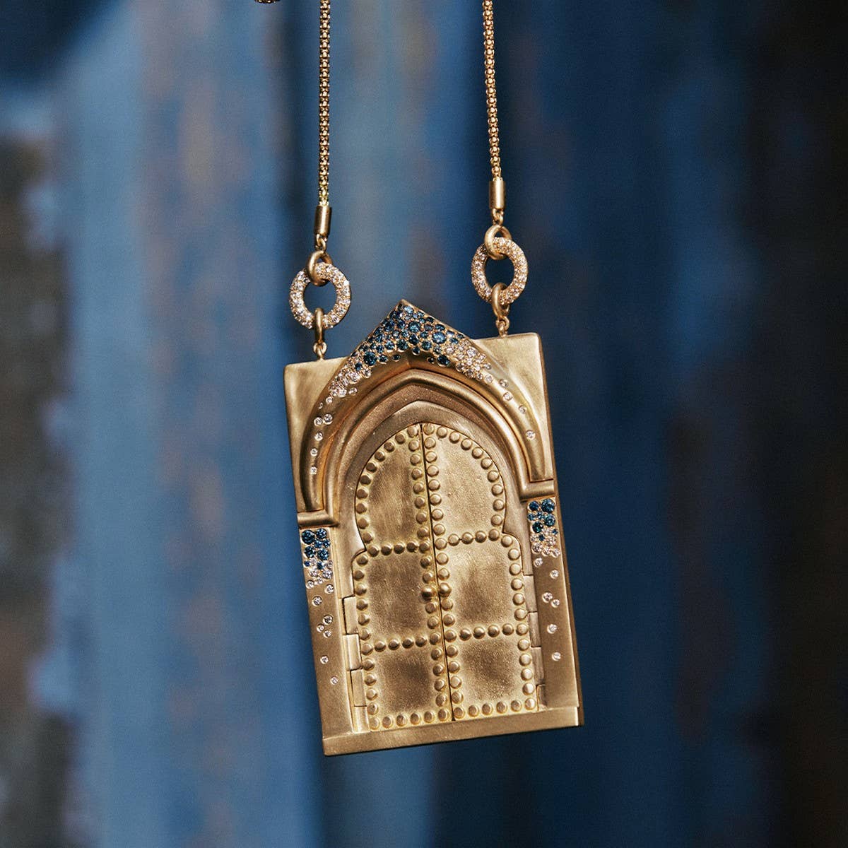 Tarot Rebirth Locket ? Butterfly Gold Pendant