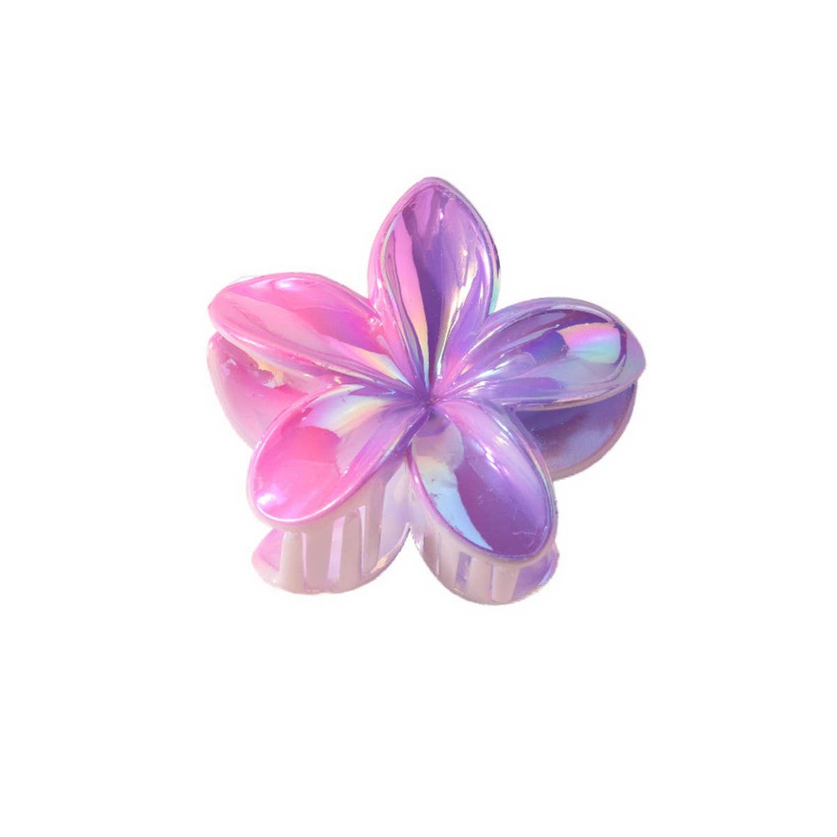 Egg Flower Gradient Hair Claw ? Stylish & Elegant