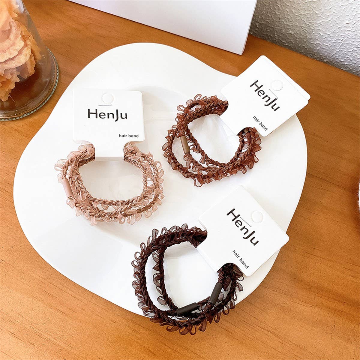 LIGHT LUXURY HAIR TIES 3-PIECE SET_CWAHA1116