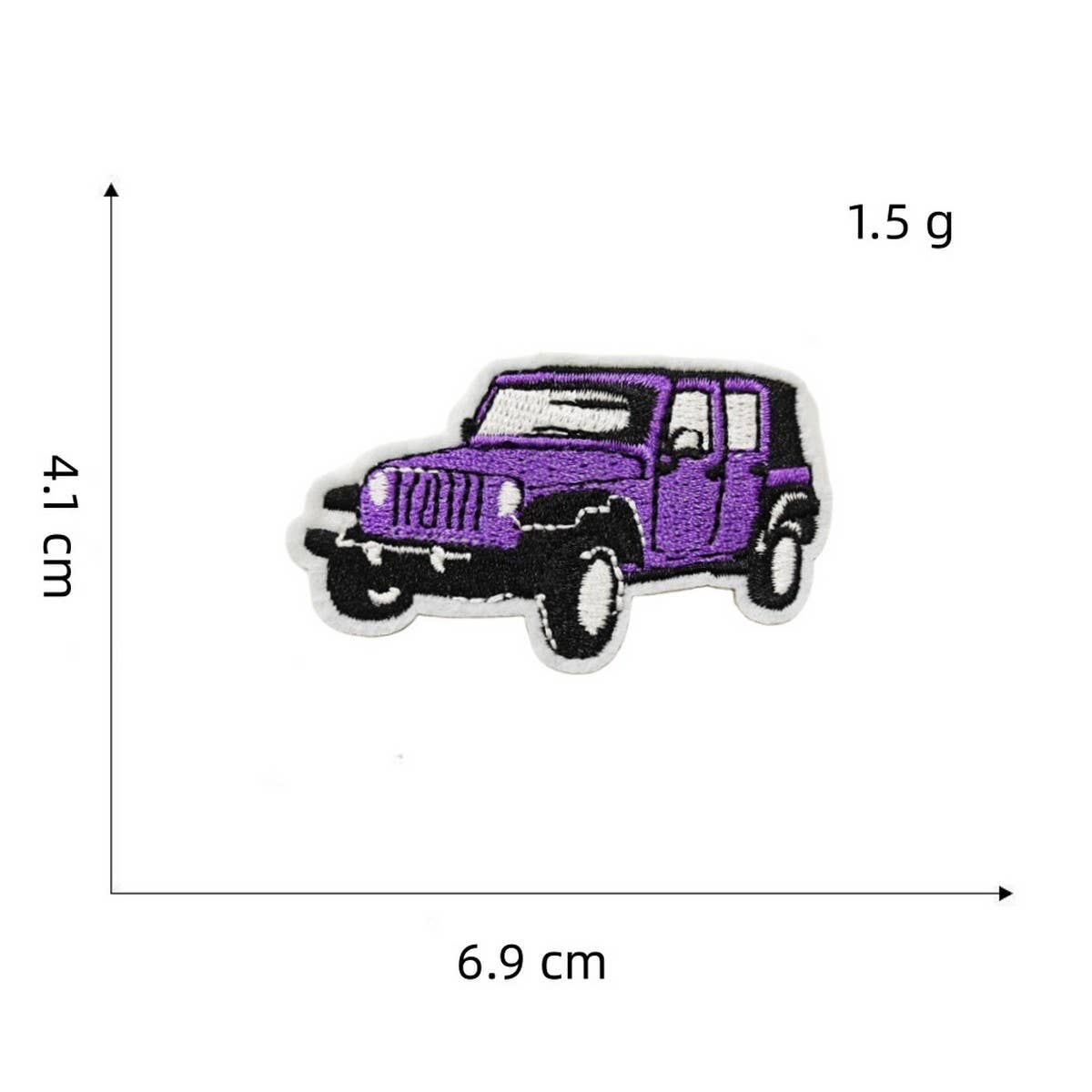 NEW PURPLE SERIES EMBROIDERED CLOTH PATCHES