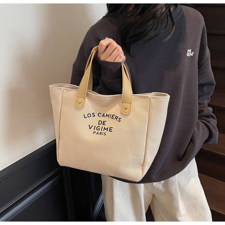 Large-capacity simple and casual bucket bag