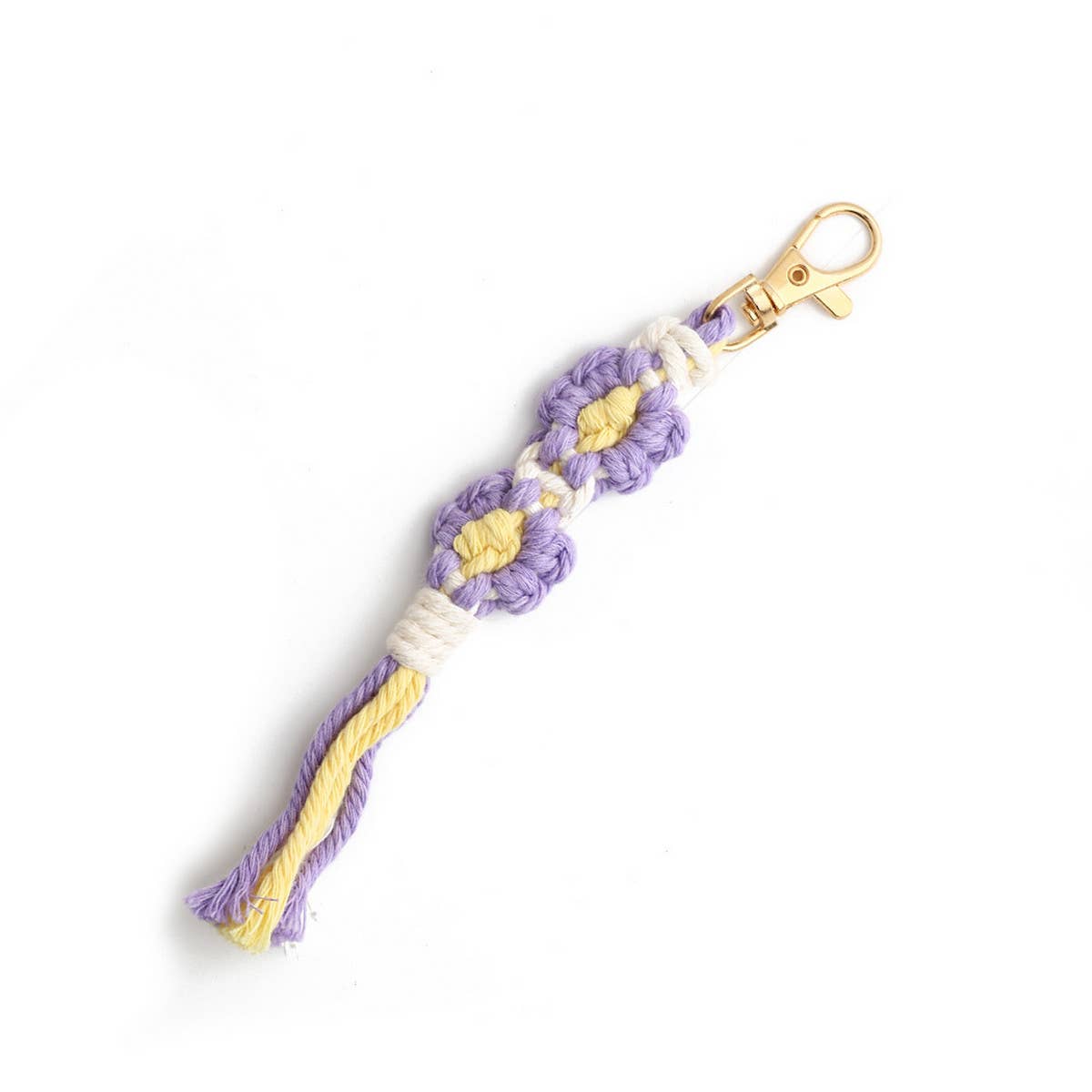 DIY HANDMADE TASSEL WOVEN KEYCHAIN