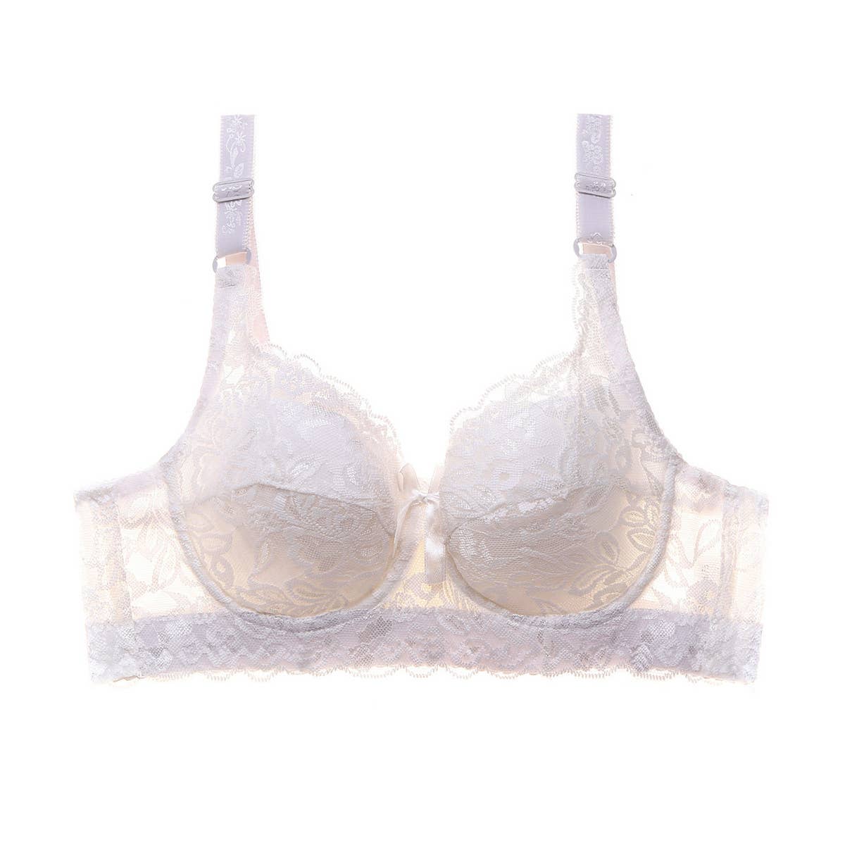 WOMEN PLUS LACE ADJUSTABLE BRA