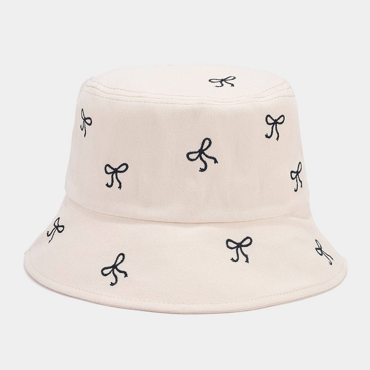 2024 NEW SIMPLE TRAVEL BOW BUCKET HAT_CWAH1569