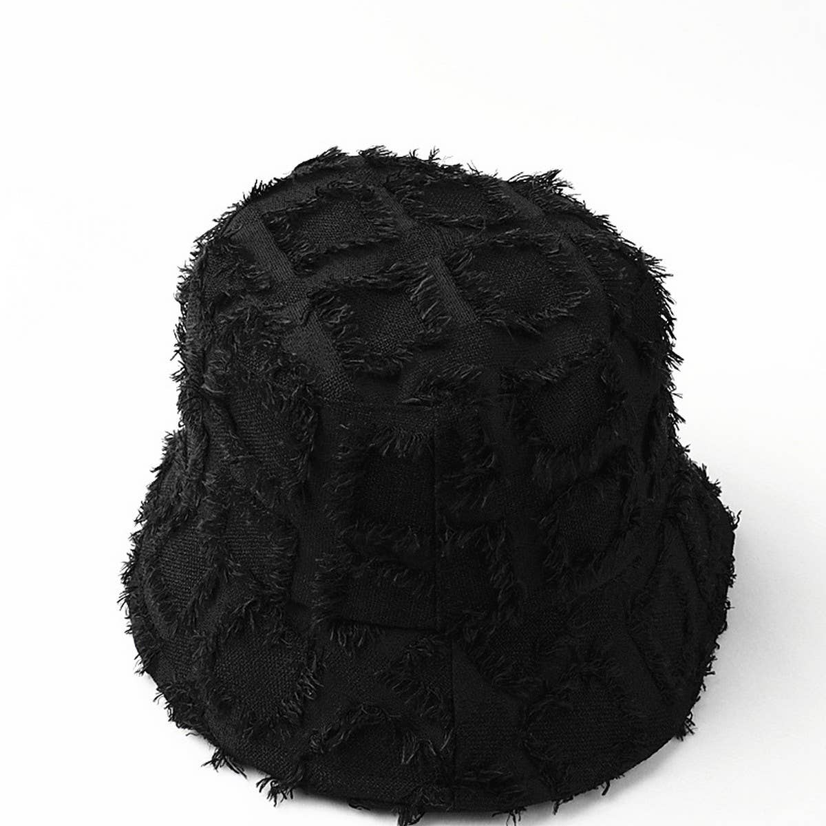 CWAH1508_CASUAL PLAID BUCKET HAT