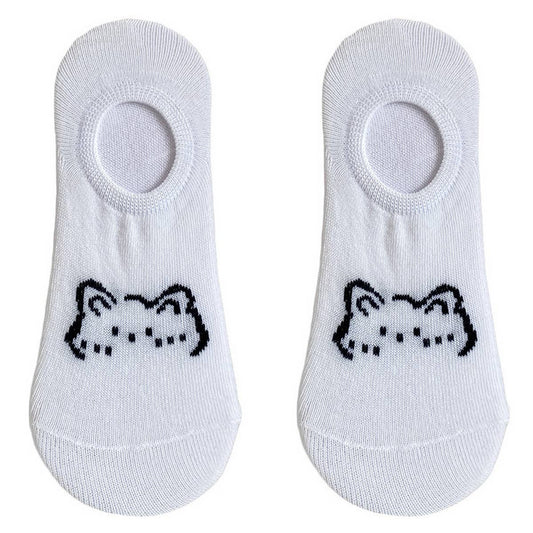 WOMEN THIN SILICONE NON-FALLING SOCKS