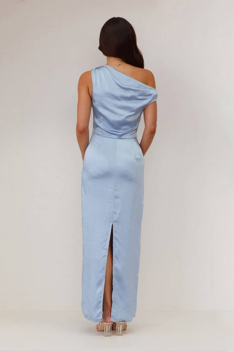 CWDMD5561_SLEEK SOLID BODYCON SLEEVELESS MIDI DRESS