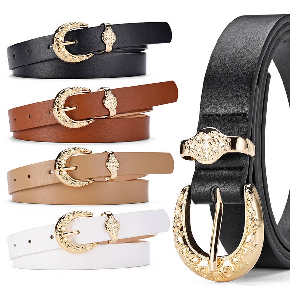 2024 NEW STYLE SIMPLE SOLID COLOR PIN BUCKLE BELT_CWABE0357