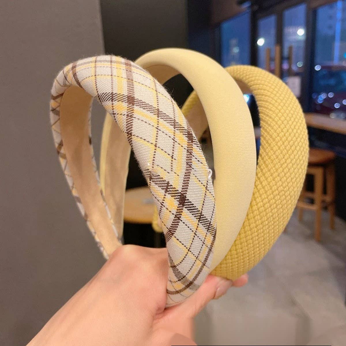 FRESH AND SWEET YELLOW ALL-MATCH HEADBAND