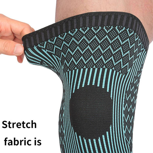 Elastic Knee Brace with Double Wave Non-Slip Grip