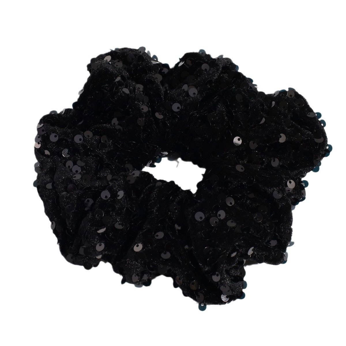 HOT SELLING VELVET SEQUIN HAIR TIE