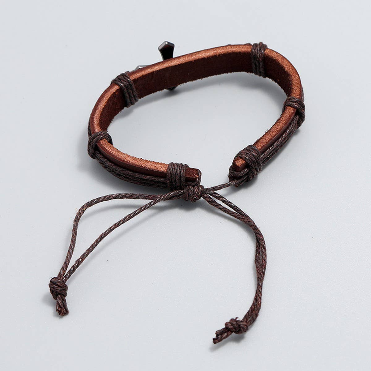 SIMPLE ADJUSTABLE VINTAGE LEATHER BRACELET