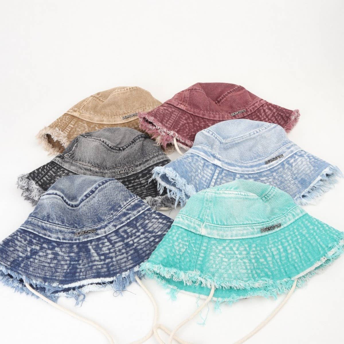 CWAH1525_VINTAGE DENIM BUCKET HAT