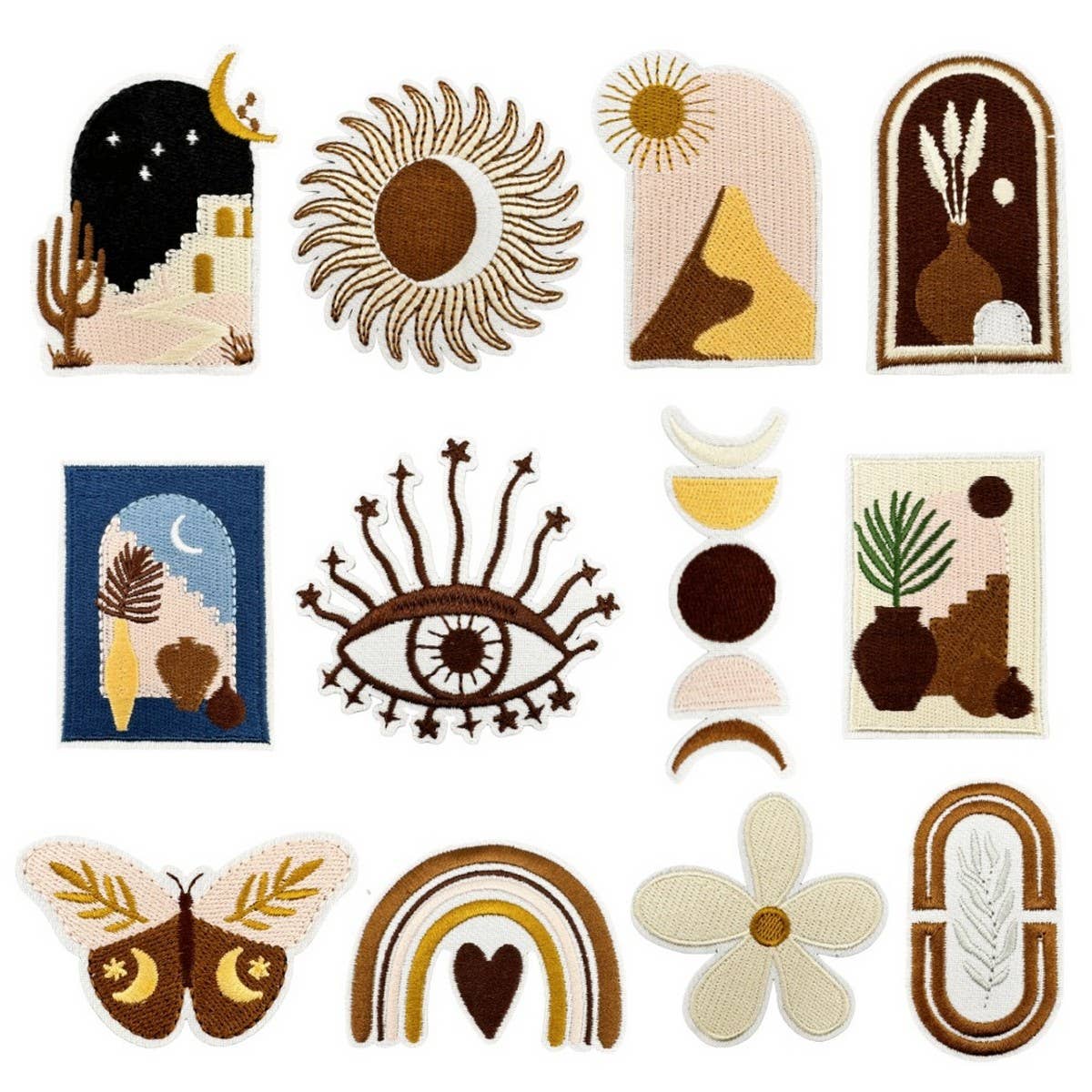 PURE COLOR BOHEMIAN SERIES FABRIC PATCH_CWMM4061