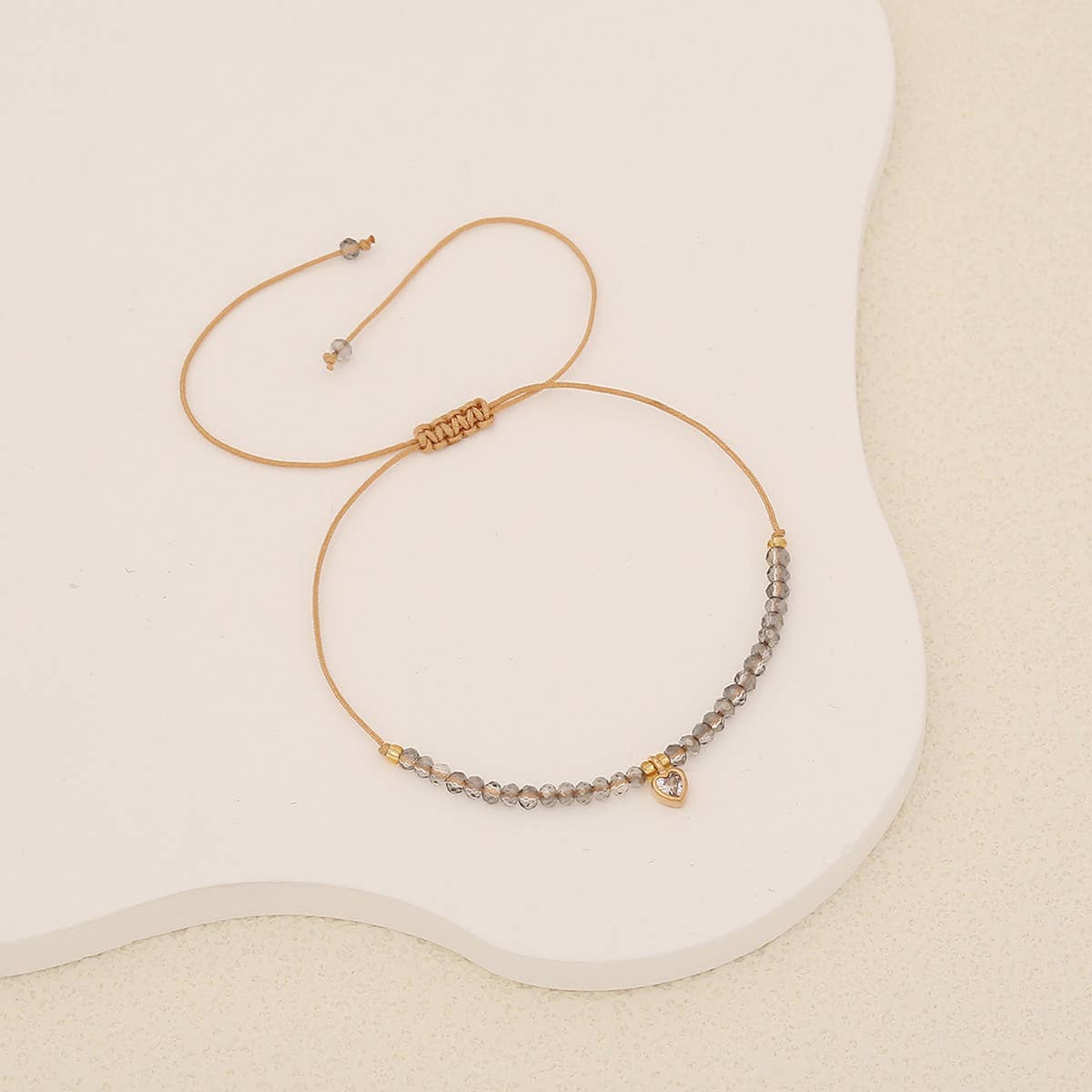 FASHIONABLE LOVE CRYSTAL BRAIDED BRACELET_CWAHA0882