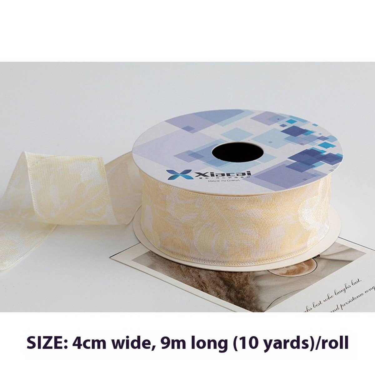 COLORFUL YU JI RIBBON FLOWER PACKAGING RIBBON