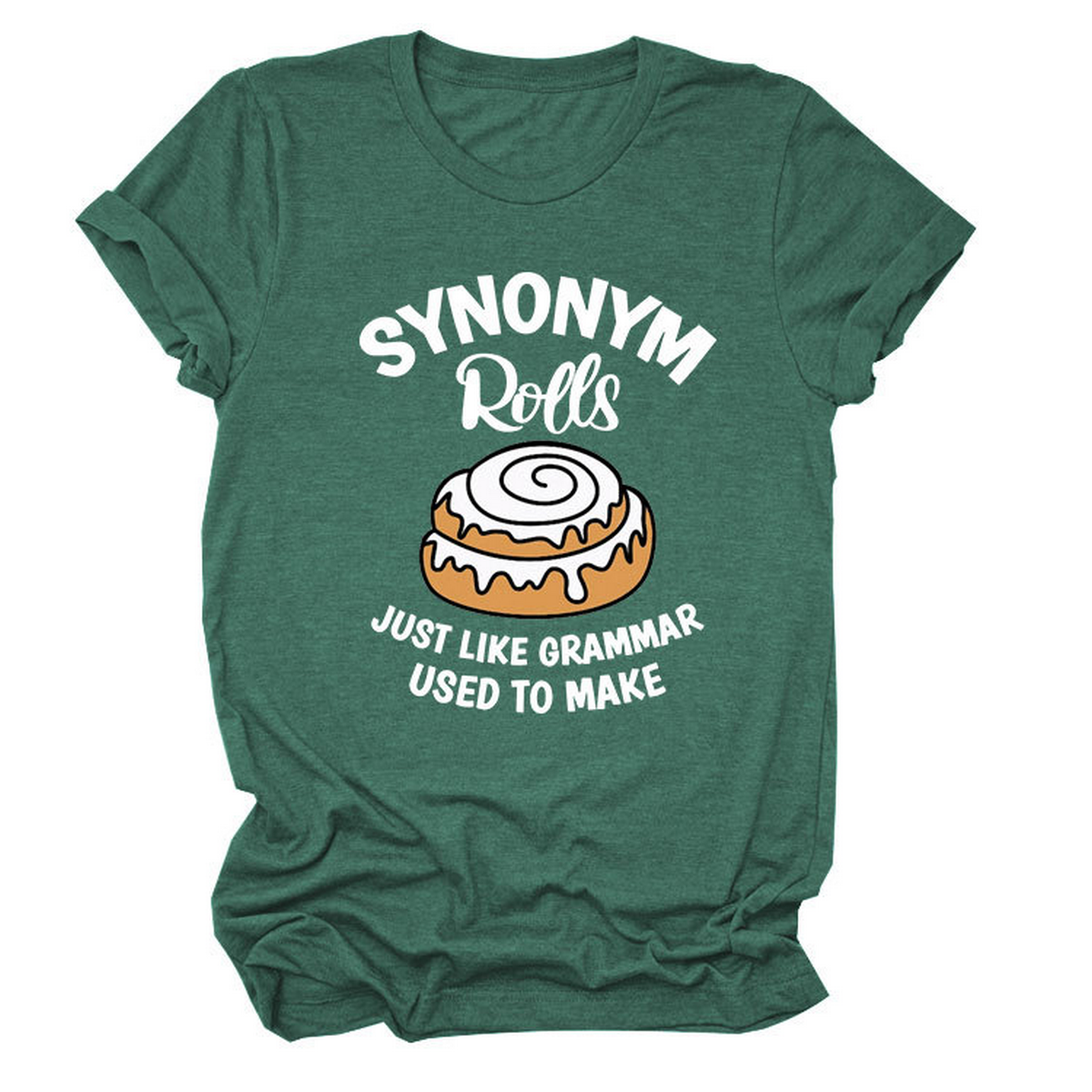 Loose Fit Women¡¯s T-Shirt with Cute Graphic