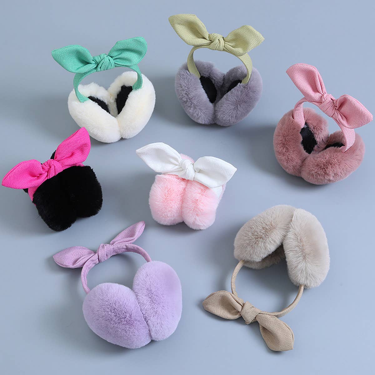 WOMEN CUTE WARM HEADBAND COLD-PROOF EARMUFFS