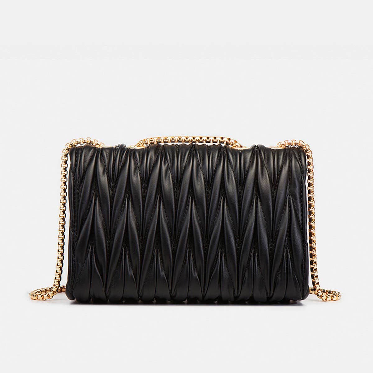 FASHIONABLE PLEATED CROSSBODY BAG AND SHOULDER BAG_CUAB0177