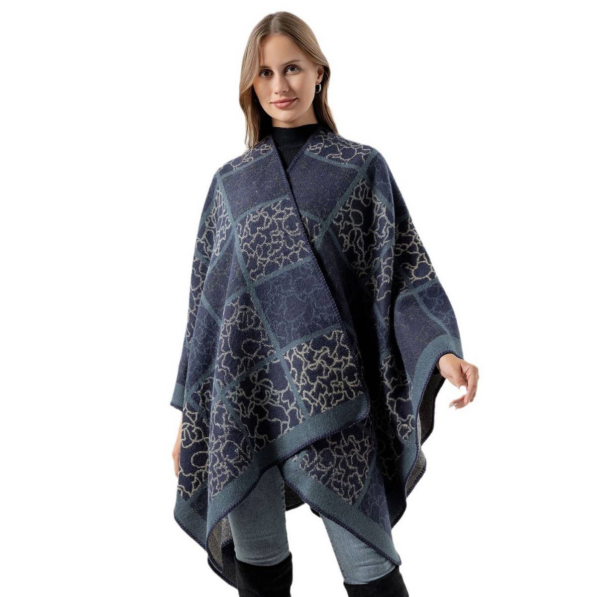 SHAWL HIGH-END SCARF WARM NAP CLOAK