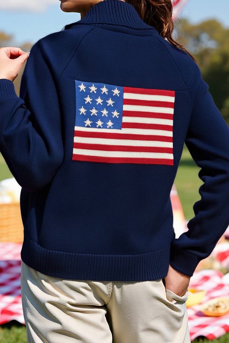 CWOSWL07085_V-NECK CASUAL LOOSE LONG-SLEEVED SWEATER