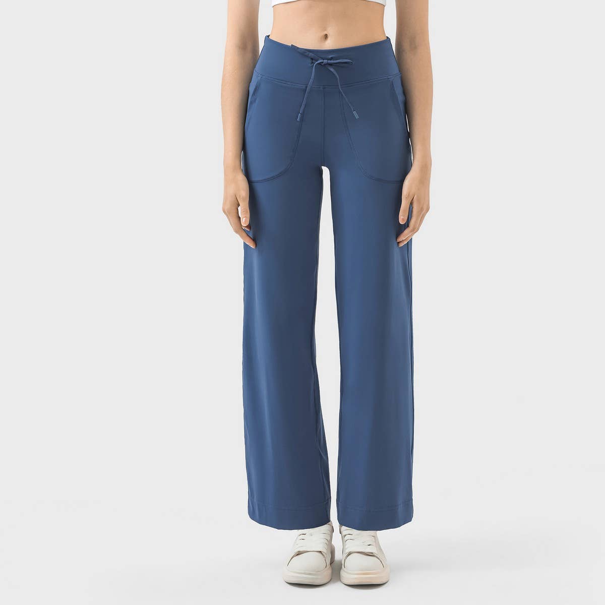 Zero Feel Wide-Leg Yoga Pants with Pockets_CWAB5230