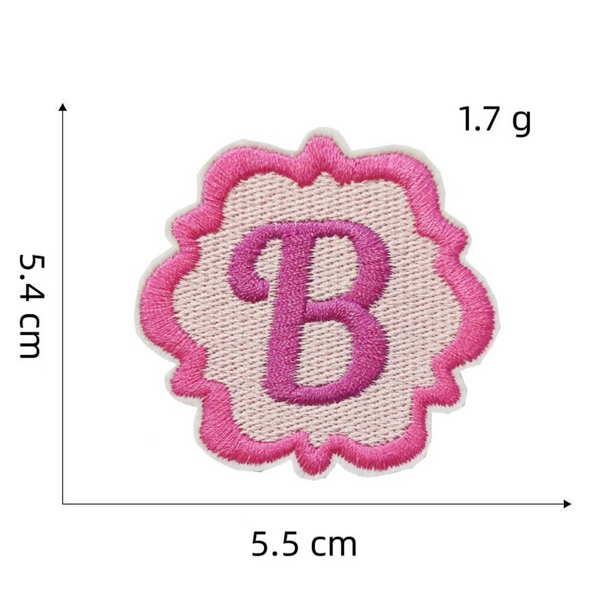 NEW PINK CARTOON EMBROIDERED CLOTH PATCH
